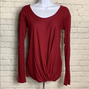Old Navy Women’s Small Long Sleeve Maroon Shirt